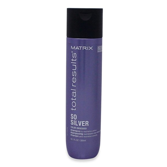 Matrix So Silver Purple Shampoo Neutralizes Yellow Tones 10.1 Fl Oz New - Picture 1 of 8